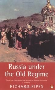Russia Under the Old Regime