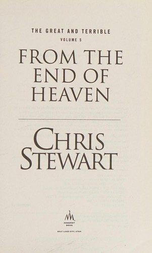 From the End of Heaven