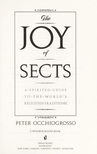 The Joy of Sects