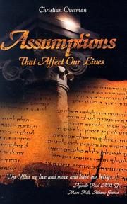 Assumptions That Affect Our Lives