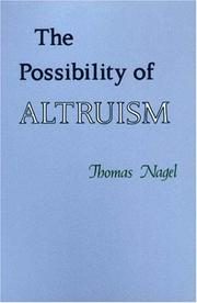The Possibility of Altruism