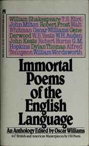 Immortal Poems of the English Language