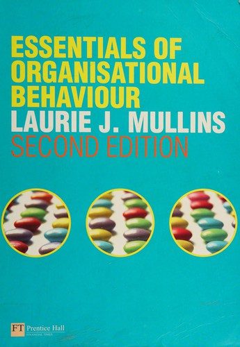 Essentials of Organisational Behaviour