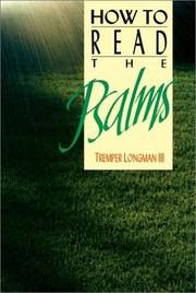 How to Read the Psalms