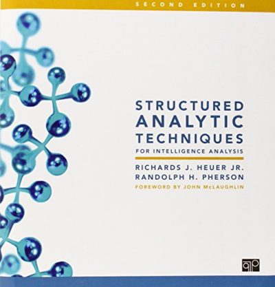 Structured Analytic Techniques for Intelligence Analysis;