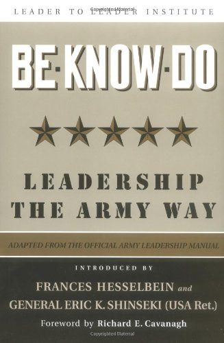Be, Know, Do: Leadership the Army Way: Adapted from the Official Army Leadership Manual