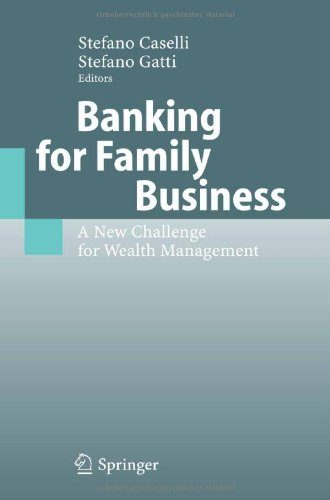 Banking for Family Business: A New Challenge for Wealth Management