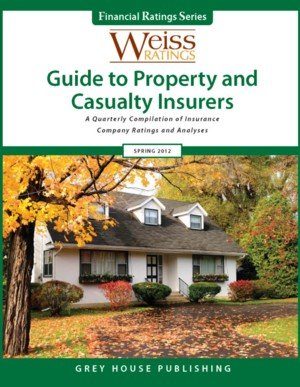 Weiss Ratings' Guide to Property & Casualty Insures, Winter 2012/13 (Weiss Ratings Guide to Property & Casualty Insurers)