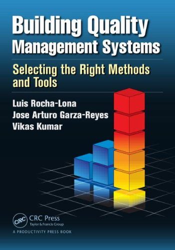 Building Quality Management Systems: Selecting the Right Methods and Tools
