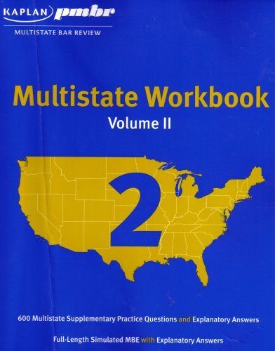 Kaplan PMBR Multistate Workbook Volume 2