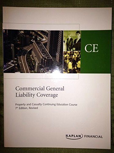 Commercial General Liability Coverage Text