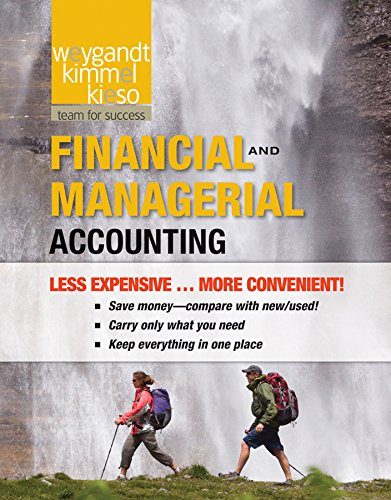 Financial and Managerial 1e Binder Ready Version + WileyPLUS Registration Card