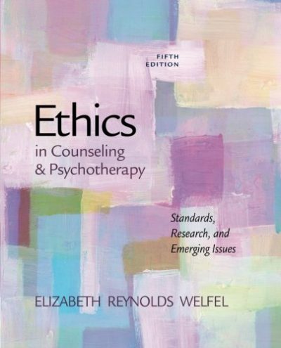 Ethics in Counseling & Psychotherapy