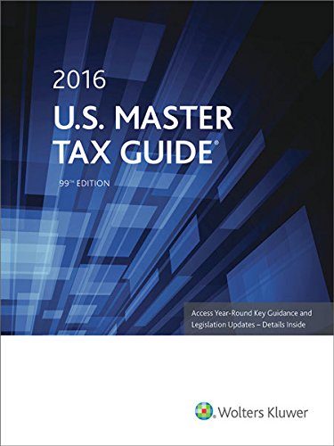 U.S. Master Tax Guide (2016)