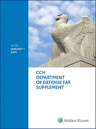 Department of Defense FAR Supplement (DFARS) - as of January 1, 2015