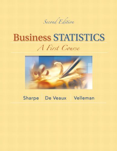 Business Statistics: A First Course (2nd Edition)