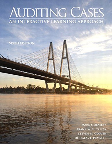Auditing Cases: An Interactive Learning Approach (6th Edition)