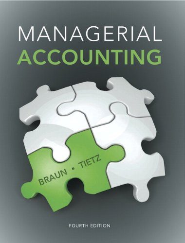 Managerial Accounting Plus NEW MyAccountingLab with Pearson eText -- Access Card Package (4th Edition)