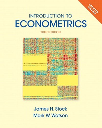 Introduction to Econometrics, Update (3rd Edition) (Pearson Series in Economics)