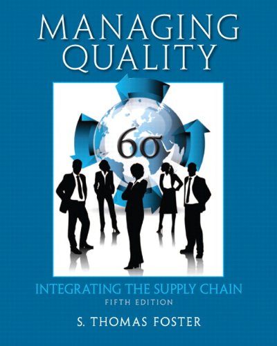 Managing Quality: Integrating the Supply Chain (5th Edition)