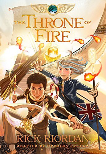 The Kane Chronicles Book Two The Throne of Fire: The Graphic Novel