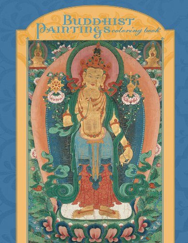Buddhist Paintings Coloring Book