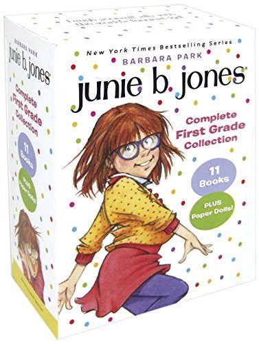 Junie B. Jones Complete First Grade Collection: Books 18-28 with paper dolls in boxed set