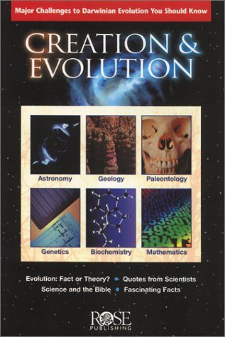 Creation and Evolution pamphlet- pkg of 5 pamphlets (Clear Reasons to Doubt Darwinian Evolution)
