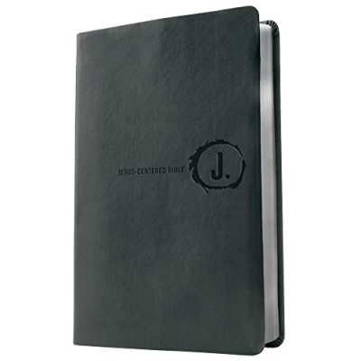 Jesus-Centered Bible NLT, Charcoal