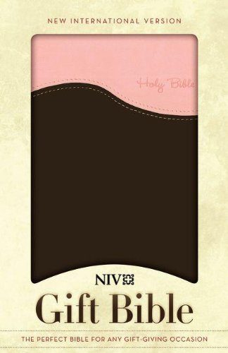 NIV Gift Bible, Pink/Chocolate