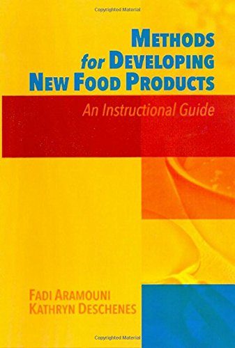 Methods for Developing New Food Products: An Instructional Guide