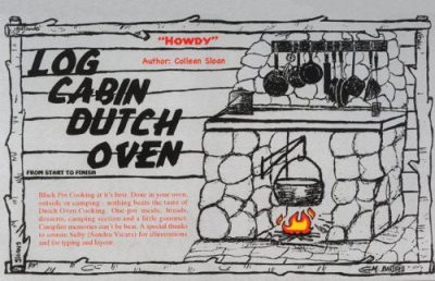 Log Cabin Dutch Oven