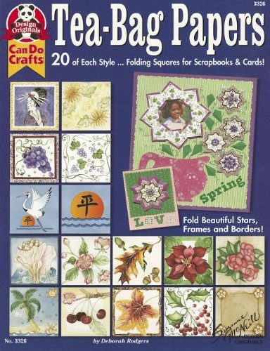 Tea-Bag Papers: 20 of Each Stylefold Beautiful Stars, Frames And Borders