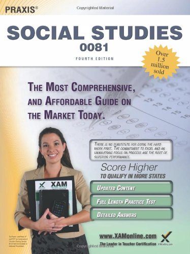 Praxis Social Studies 0081 Teacher Certification Study Guide Test Prep