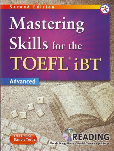 Mastering Skills for the TOEFL iBT, 2nd Edition Advanced Reading (w/MP3 CD and Answer Key)
