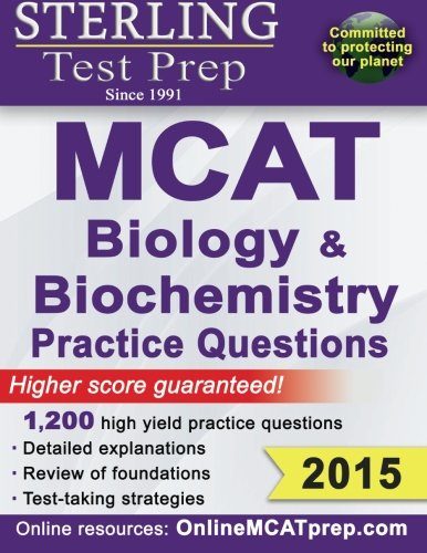 Sterling MCAT Biology & Biochemistry Practice Questions: High Yield MCAT Questions