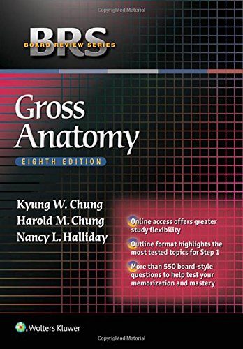 BRS Gross Anatomy (Board Review Series)
