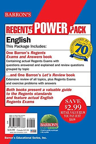 English Power Pack (Regents Power Packs)