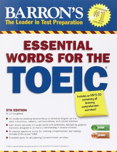 Essential Words for the TOEIC with MP3 CD, 5th Edition (Barron's Essential Words for the Toeic Test)