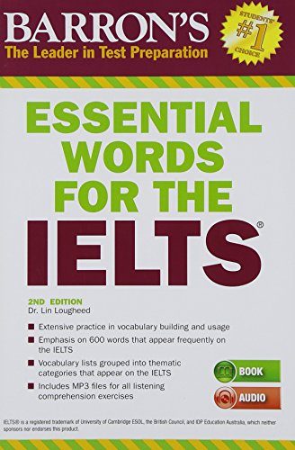 Essential Words for the IELTS with MP3 CD, 2nd Edition (Barron's Essential Words for the Ielts (W/CD))