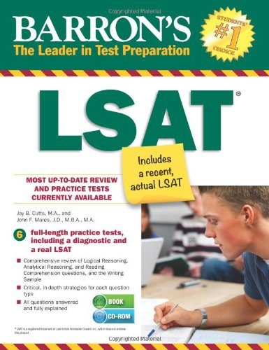 Barron's LSAT with CD-ROM (Barron's LSAT (W/CD))