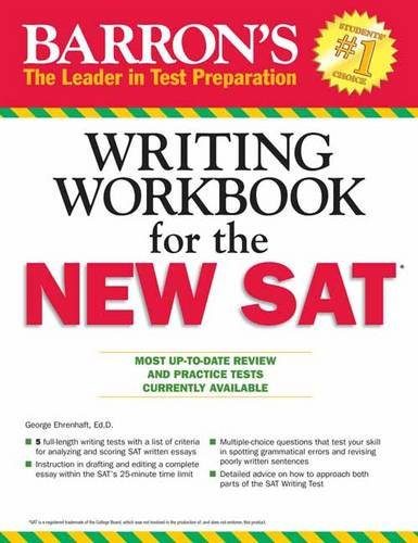 Barron's Writing Workbook for the NEW SAT, 4th Edition
