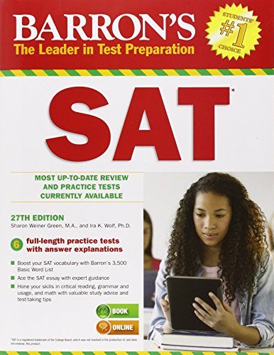 Barron's SAT, 27th Edition (Barron's Sat (Book Only))