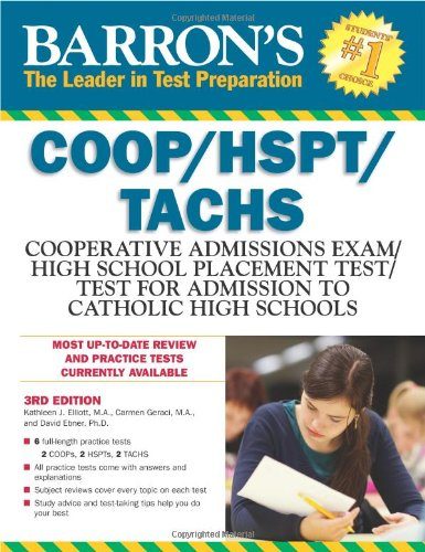 Barron's COOP/HSPT/TACHS, 3rd Edition