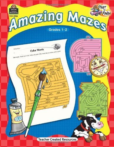 Start to Finish: Amazing Mazes Grd 1-2