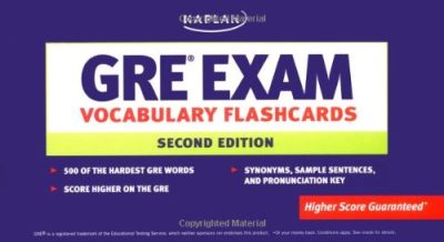 GRE Exam Vocabulary Flashcards
