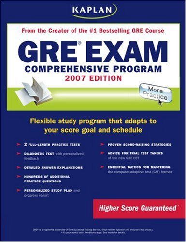 Kaplan GRE Exam, 2007 Edition: Comprehensive Program