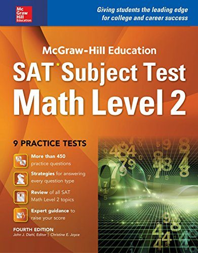 McGraw-Hill Education SAT Subject Test Math Level 1 4th Ed.