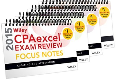 Wiley CPAexcel Exam Review 2015 Focus Notes, 4-Volume Set