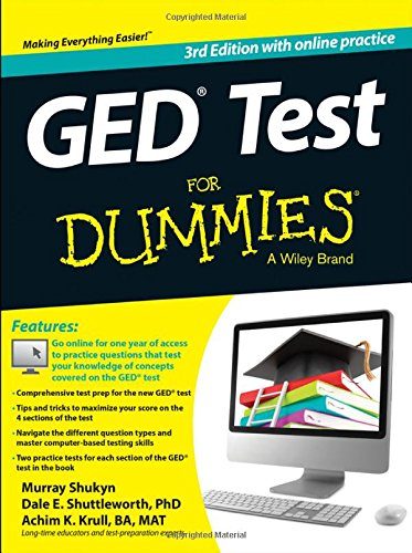 GED Test For Dummies: with Online Practice